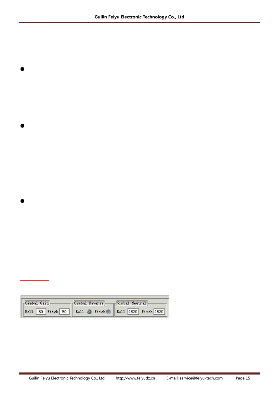 FeiYu Tech FY-DOS User Manual | Page 15 / 16
