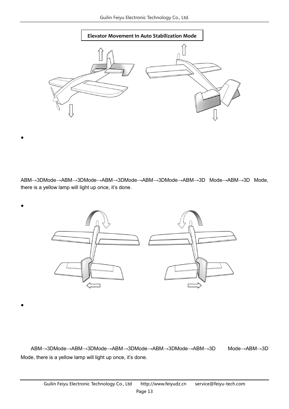 FeiYu Tech FY-DOS User Manual | Page 13 / 21