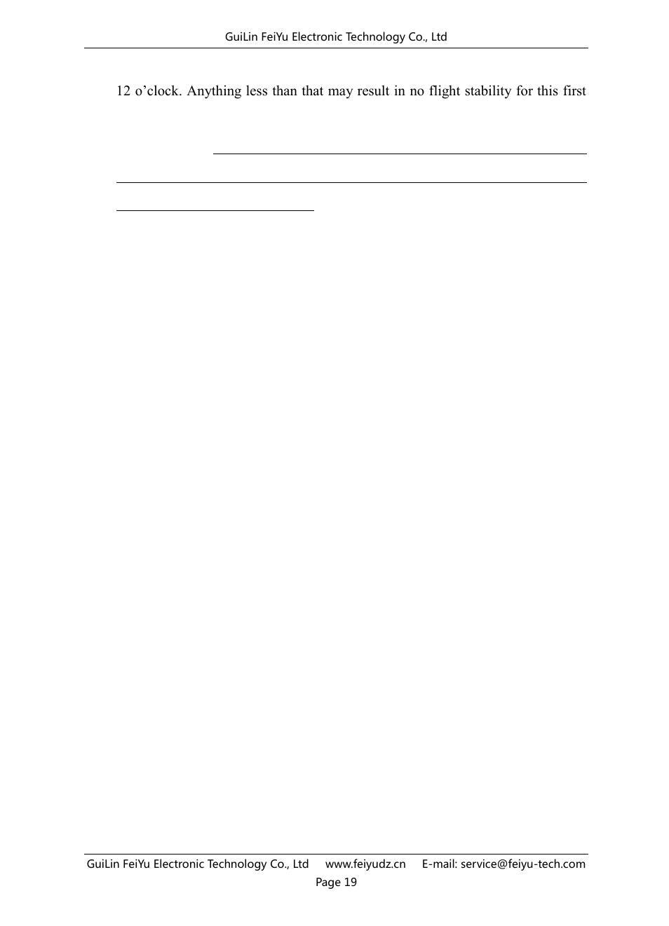 FeiYu Tech FY-91Q User Manual | Page 20 / 27