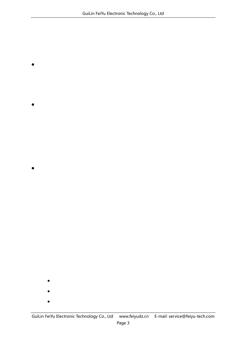 FeiYu Tech FY-91Q User Manual | Page 4 / 27