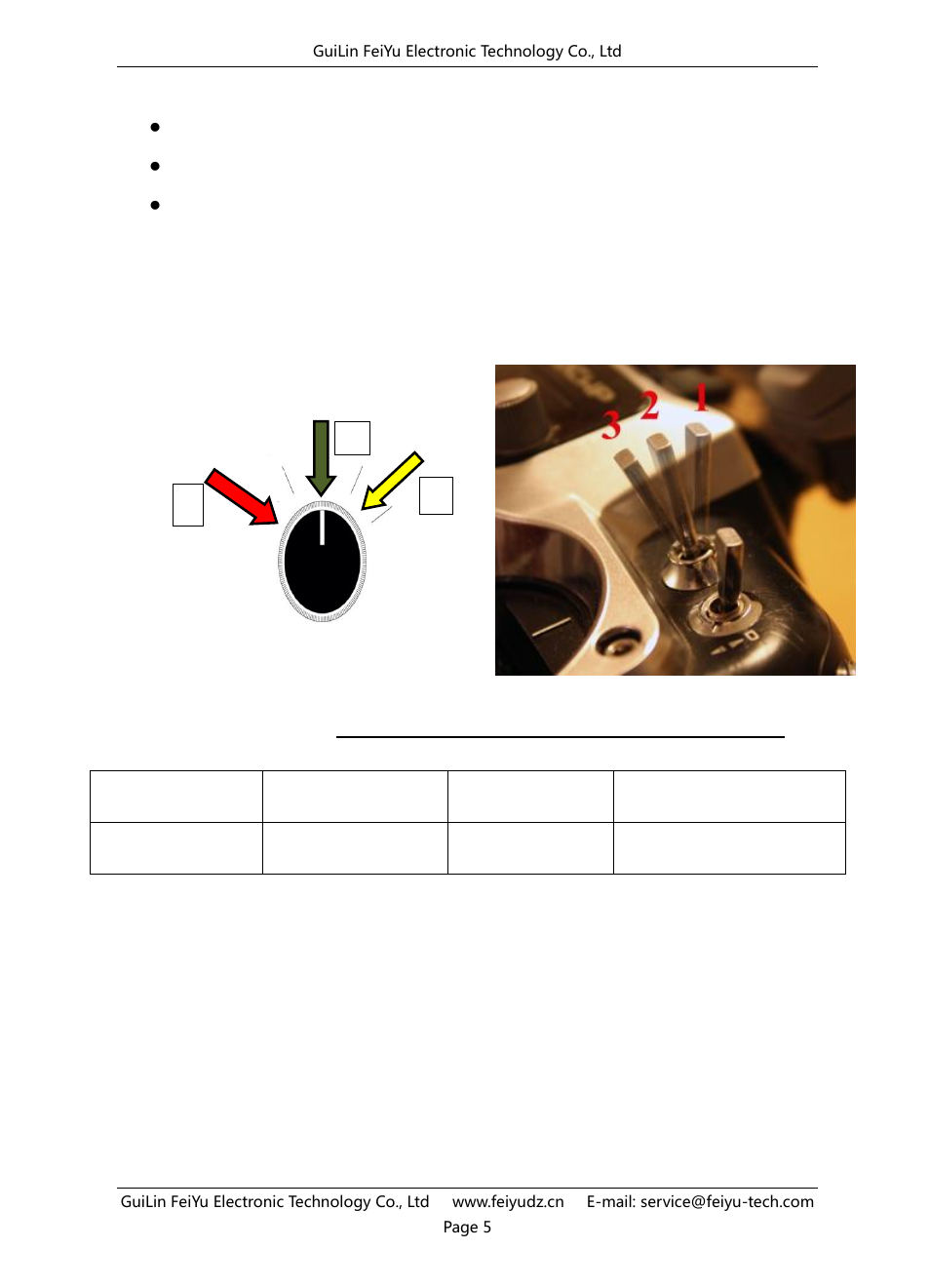 FeiYu Tech FY-91Q User Manual | Page 6 / 27