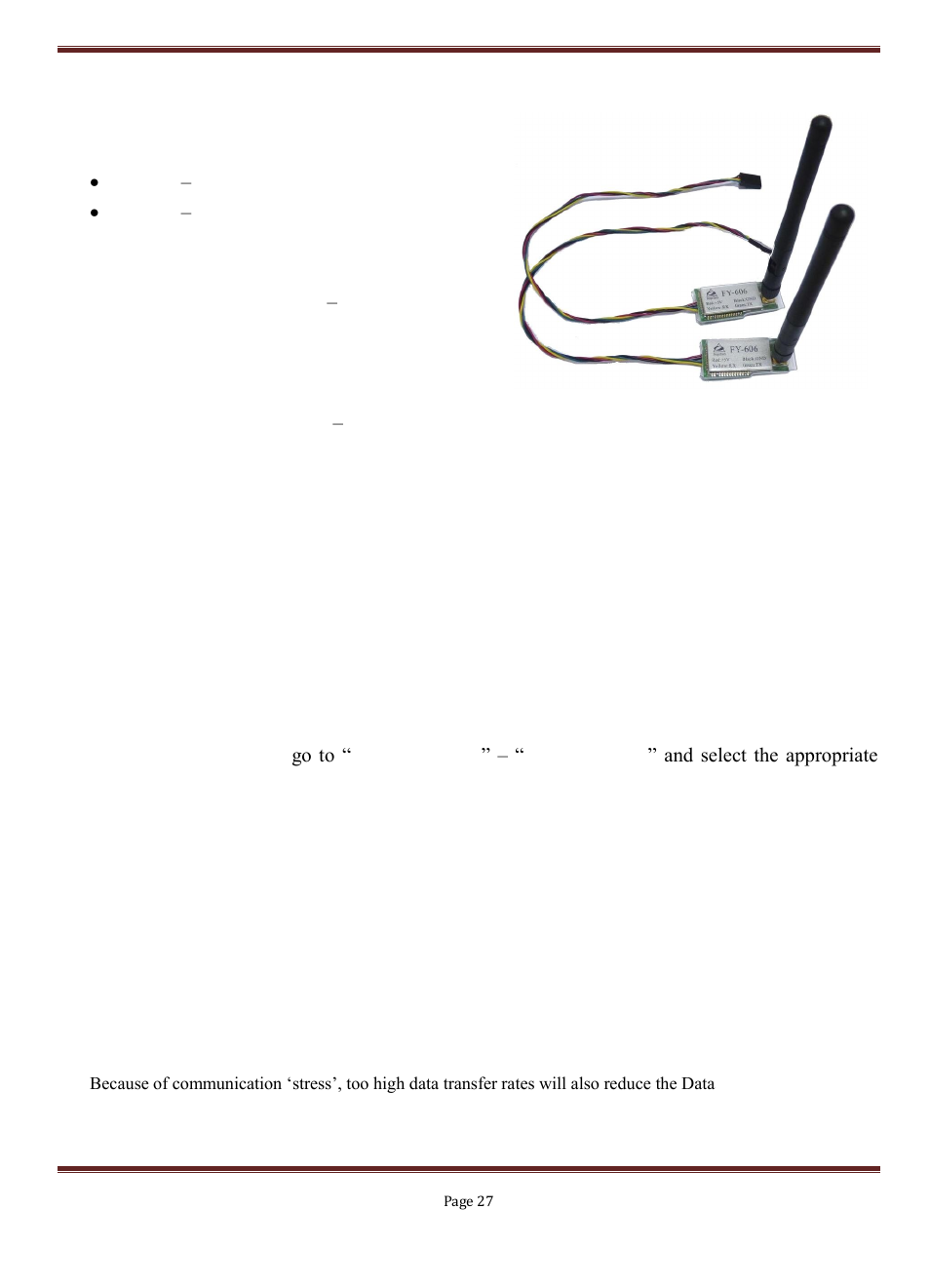 FeiYu Tech FY-3ZT User Manual | Page 28 / 57