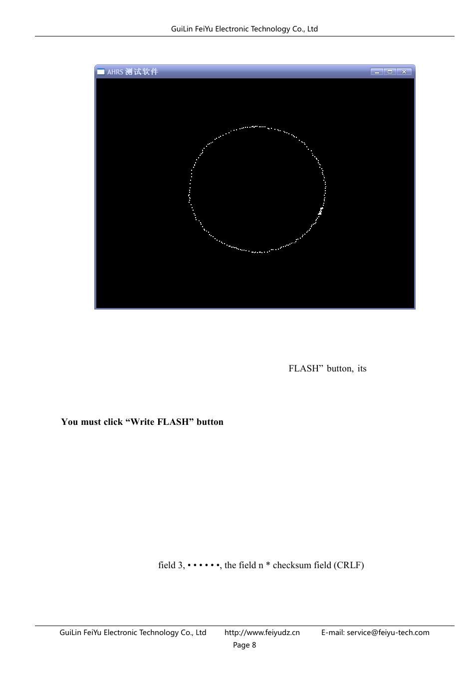 Fy-ahrs-1200a interface protocol | FeiYu Tech FY-ARHS-1200A User Manual | Page 9 / 12