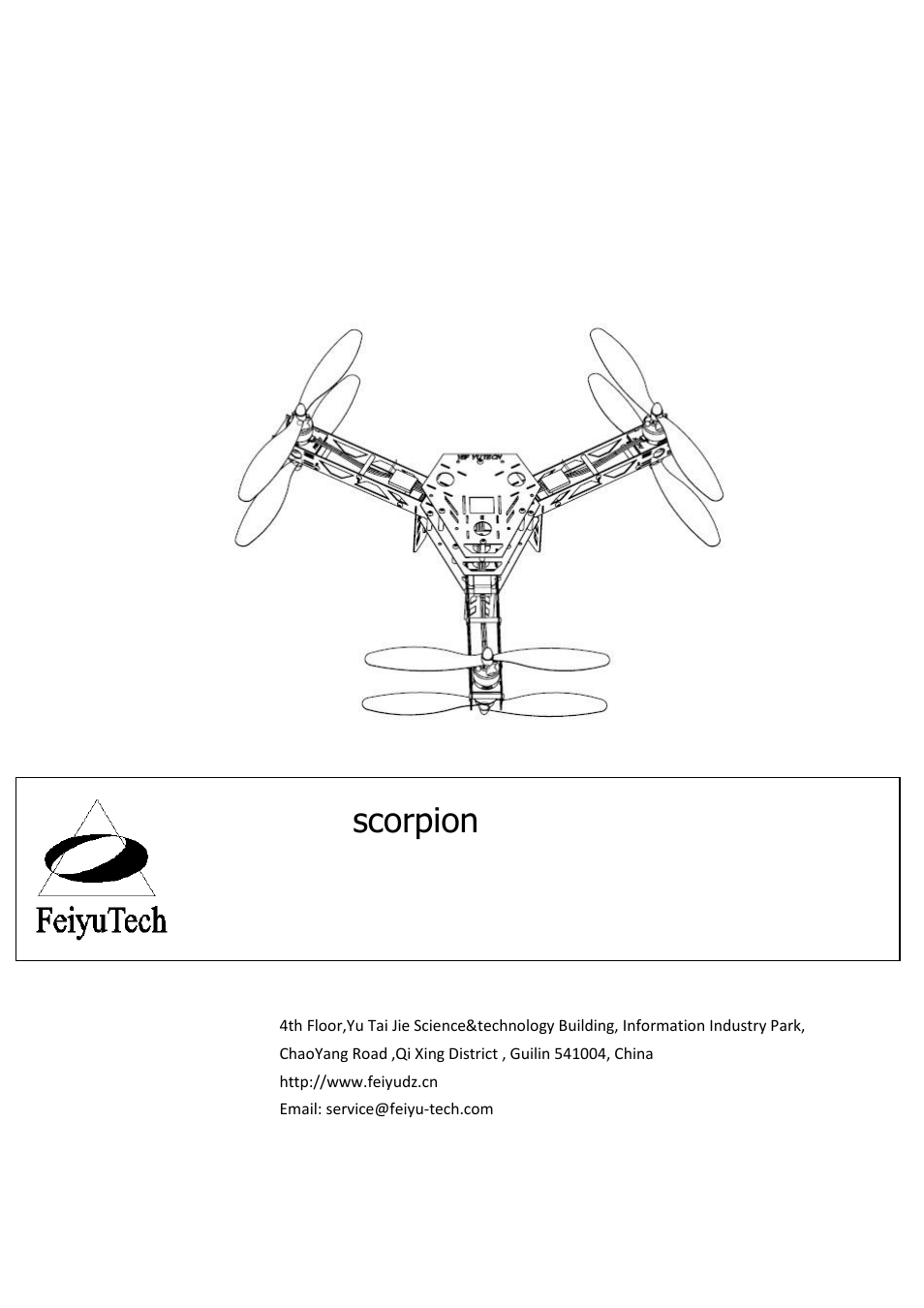 FeiYu Tech FY-Y6 User Manual | 7 pages