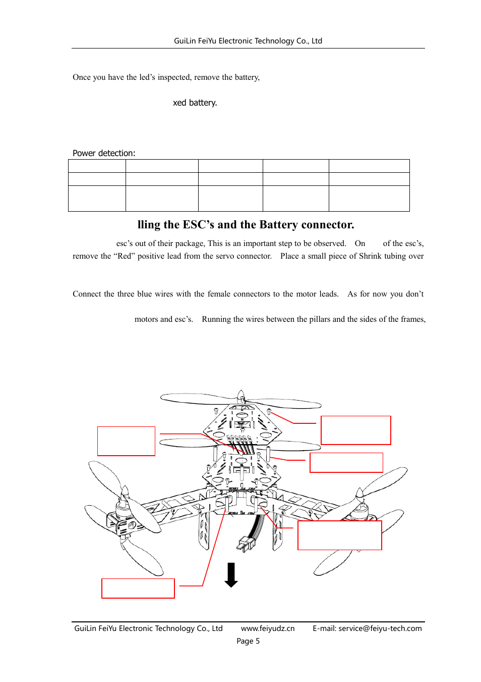 FeiYu Tech FY-Y6 User Manual | Page 6 / 7