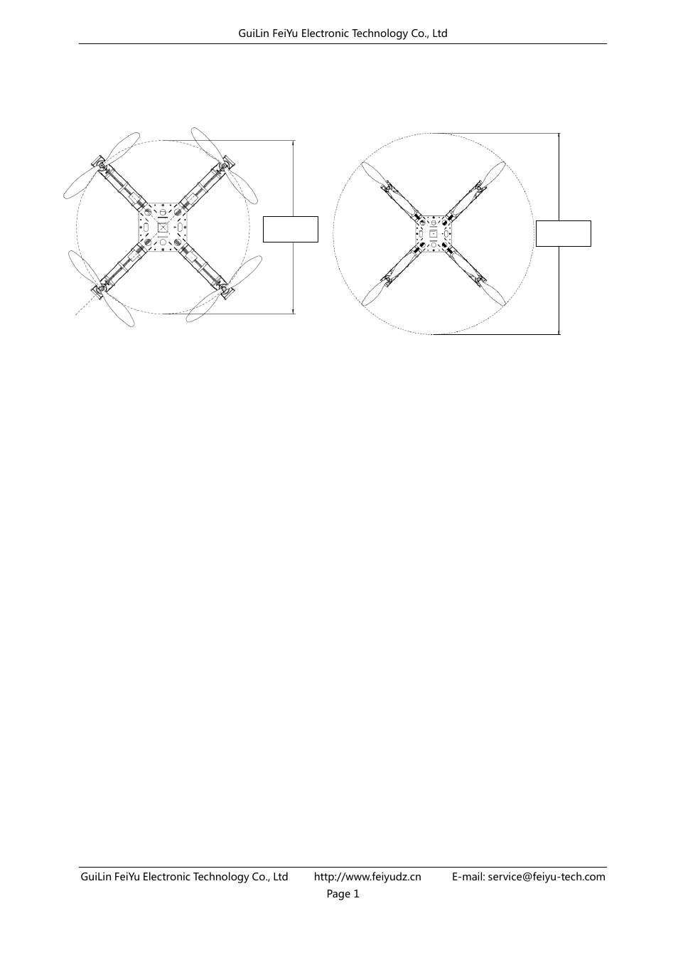 Features, Copter | FeiYu Tech FY-X4 User Manual | Page 2 / 7