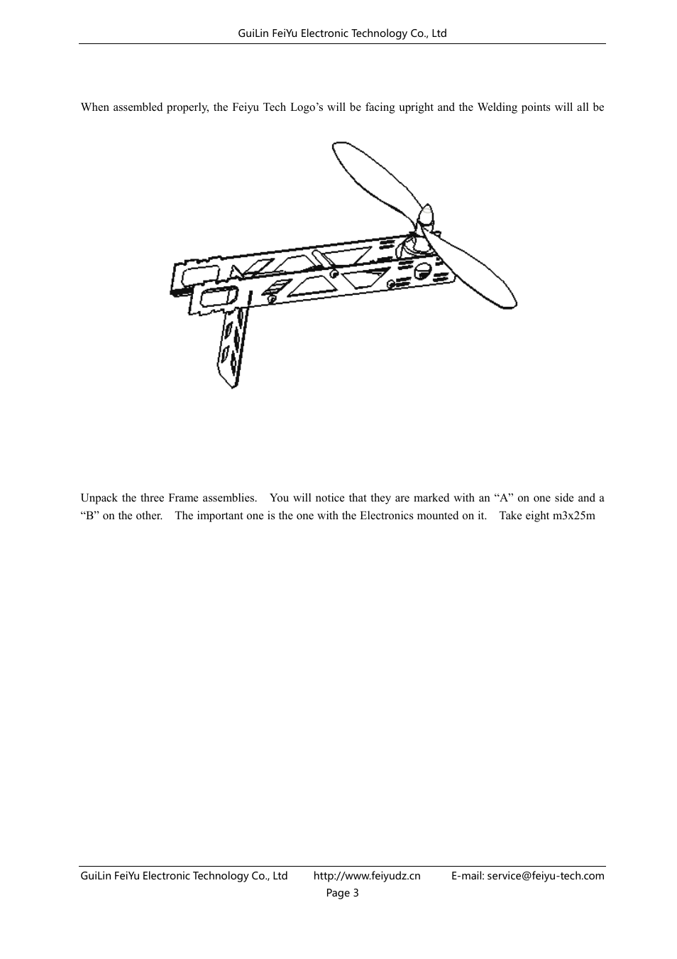 FeiYu Tech FY-X4 User Manual | Page 4 / 7