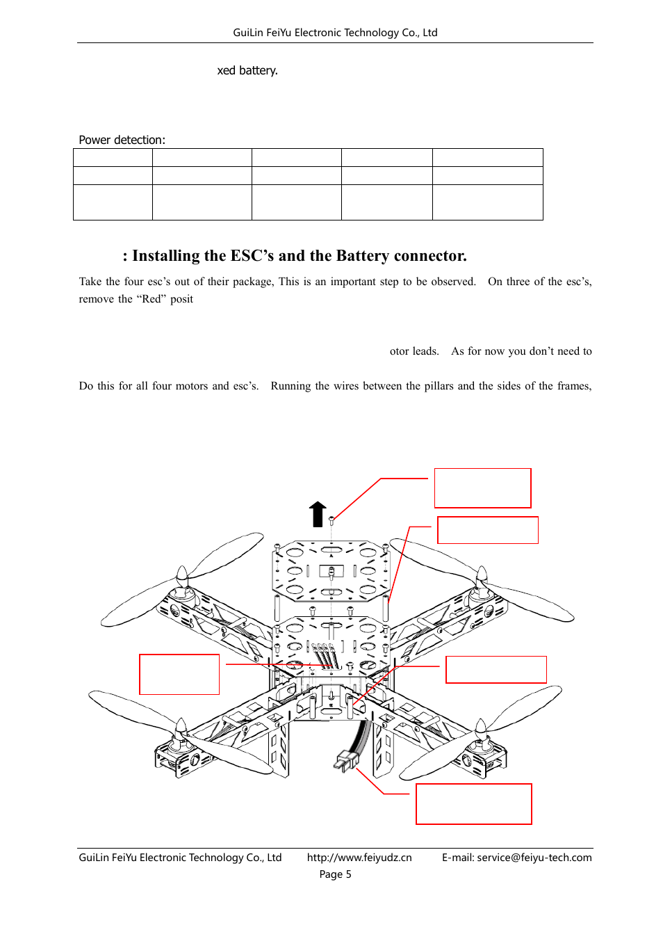 FeiYu Tech FY-X4 User Manual | Page 6 / 7