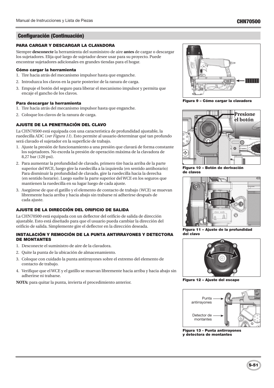 Campbell Hausfeld CHN70500 User Manual | Page 51 / 60