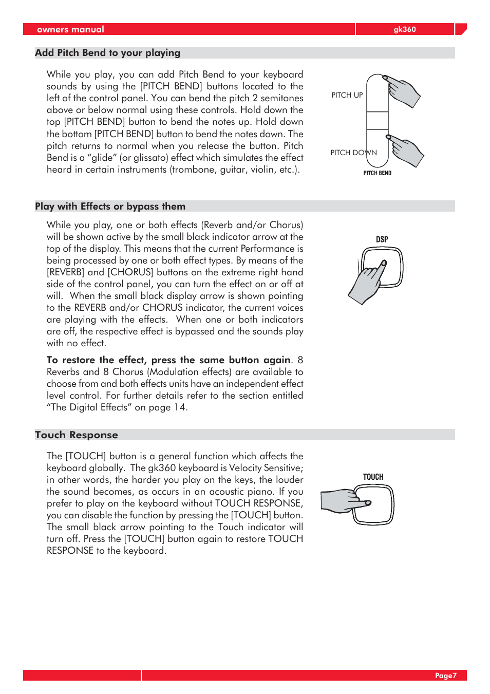 Generalmusic gk360 User Manual | Page 11 / 28
