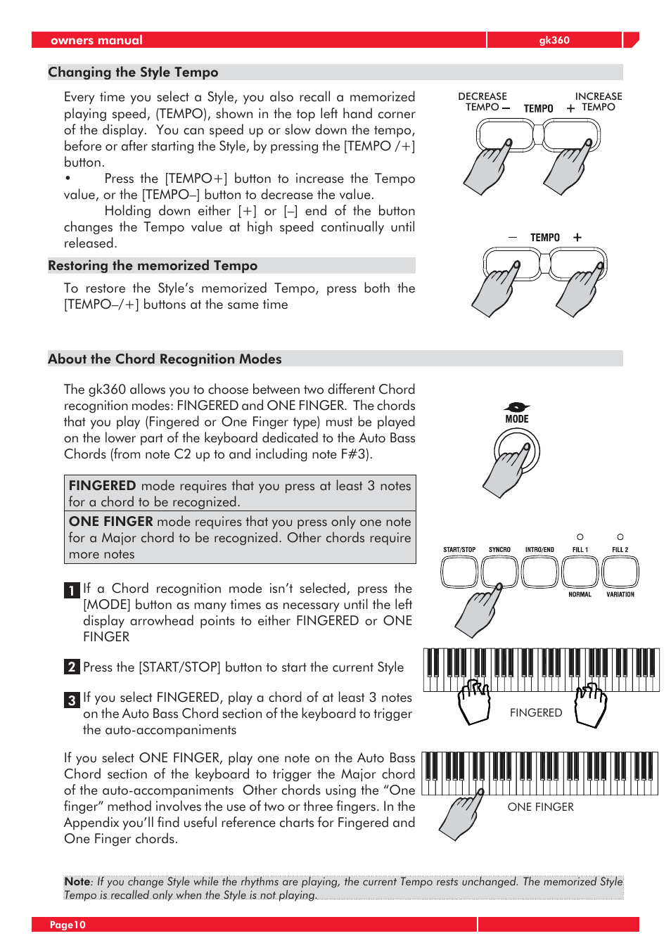 Generalmusic gk360 User Manual | Page 14 / 28