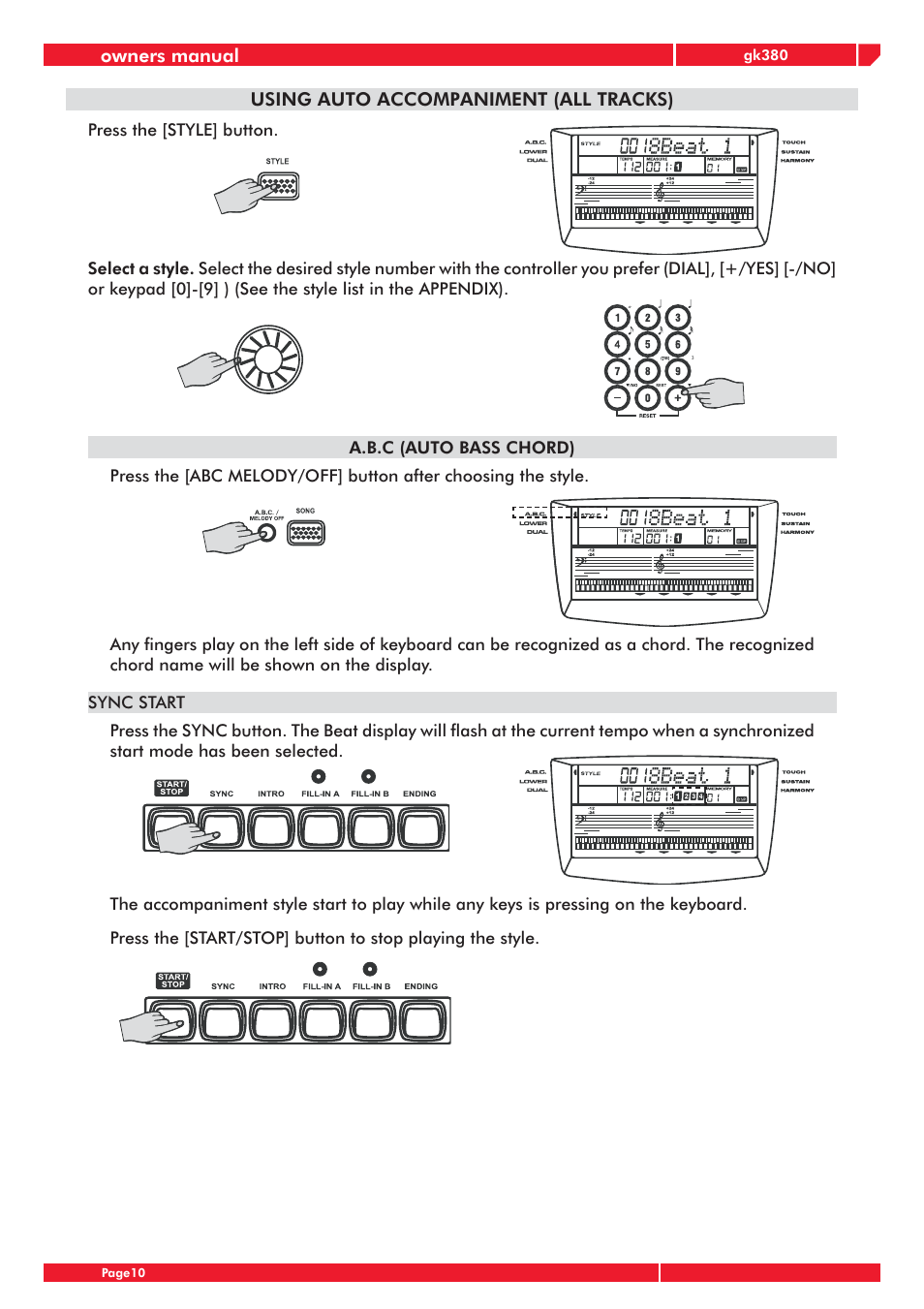 Generalmusic gk380 User Manual | Page 14 / 44