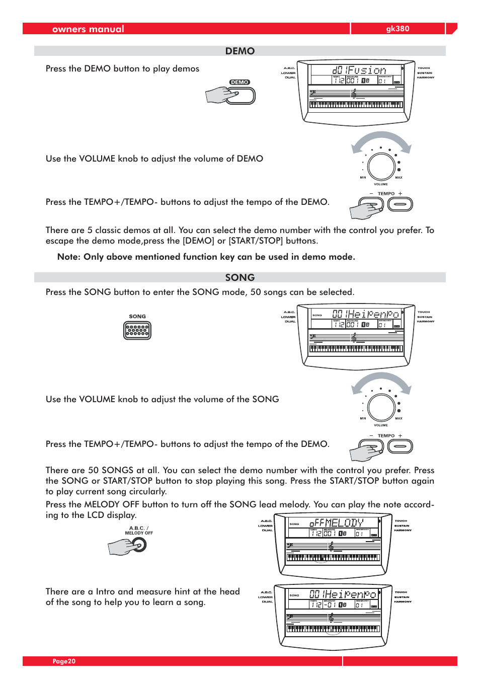 Generalmusic gk380 User Manual | Page 24 / 44