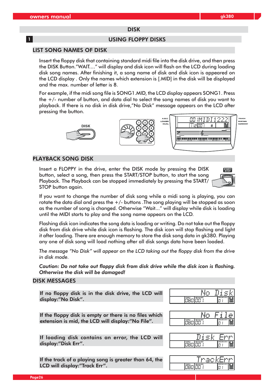 Generalmusic gk380 User Manual | Page 30 / 44