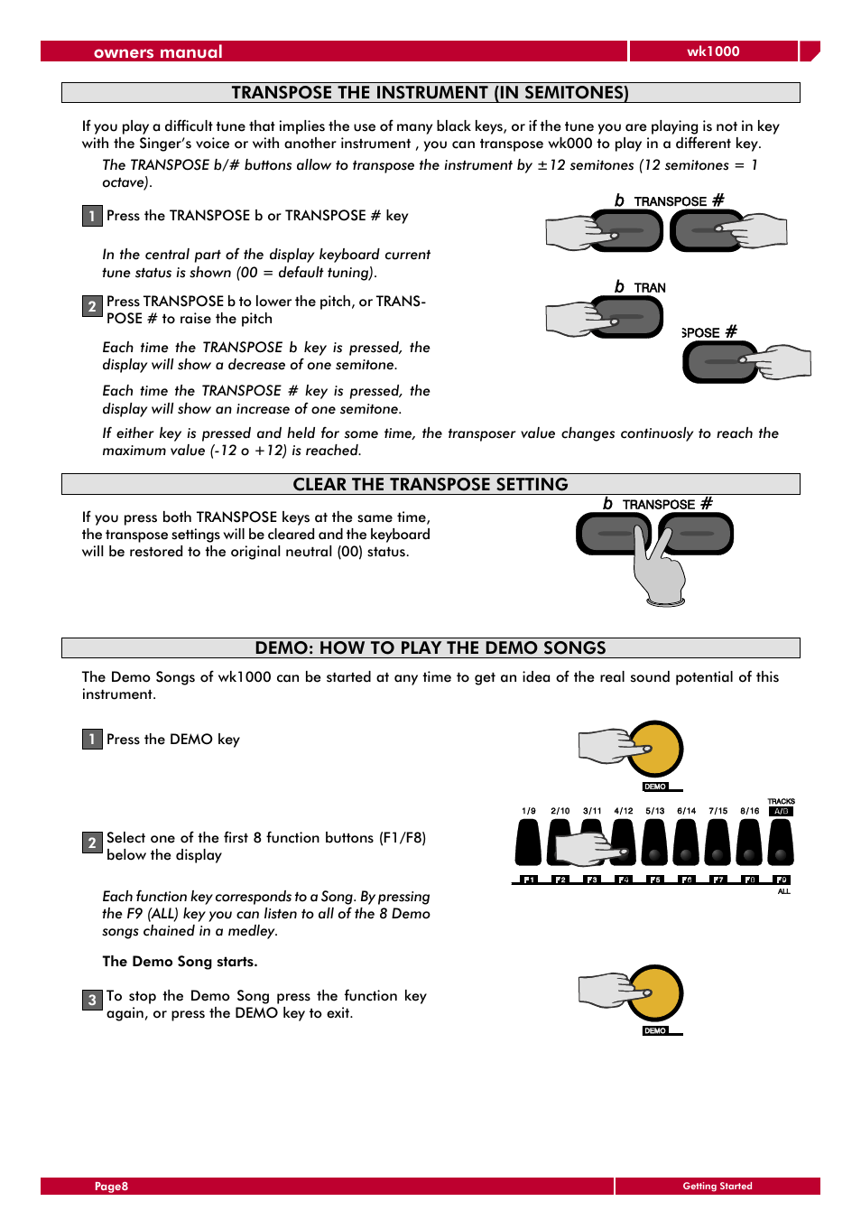 Generalmusic wk1000 User Manual | Page 14 / 72