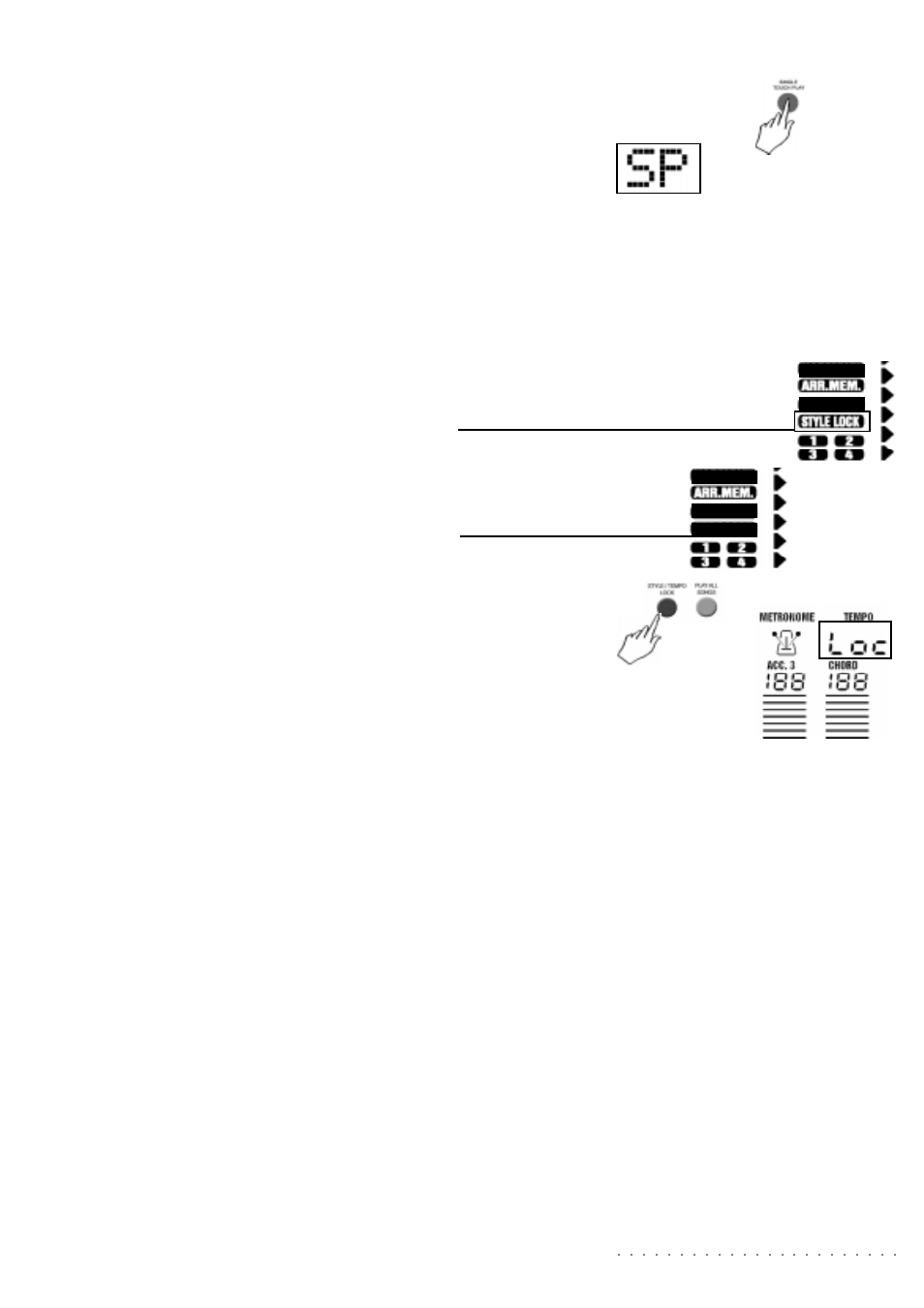 Style lock and single touch play, Basic concepts 15, Song style mode | Song mode | Generalmusic wk1or User Manual | Page 22 / 93