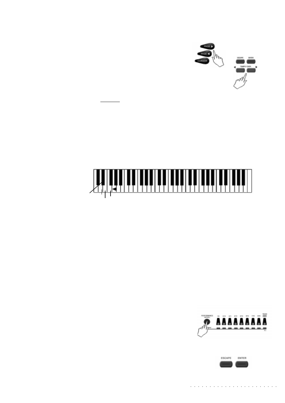 Data entry, Entering alphanumeric data, Basic concepts 21 | Enter / escape | Generalmusic wk1or User Manual | Page 28 / 93