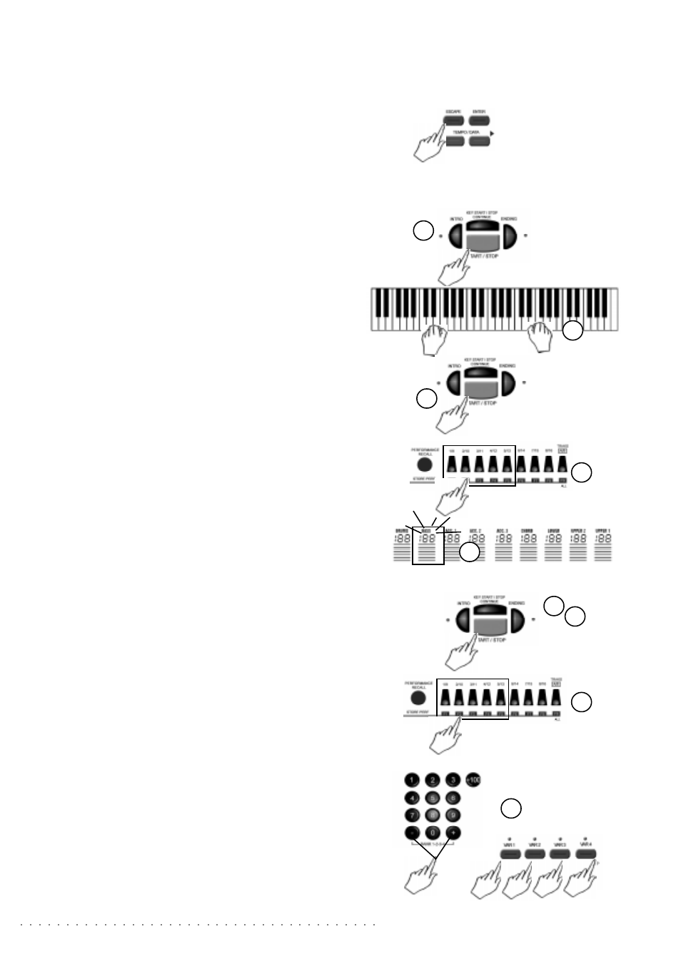 Recording a user style | Generalmusic wk1or User Manual | Page 71 / 93