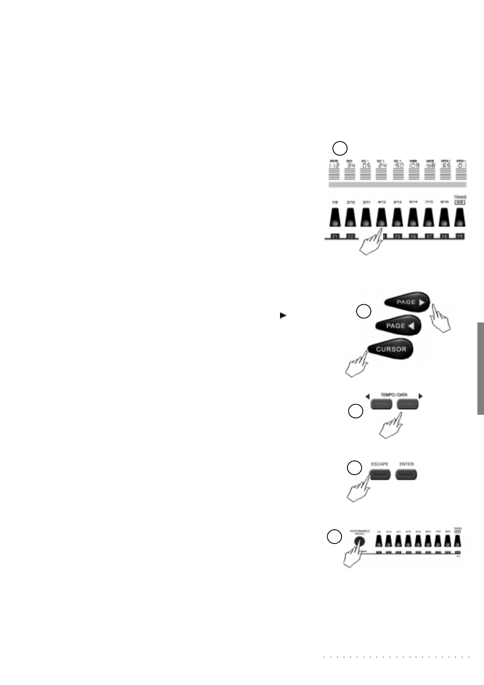 Controlling the effect send level | Generalmusic wk1or User Manual | Page 78 / 93