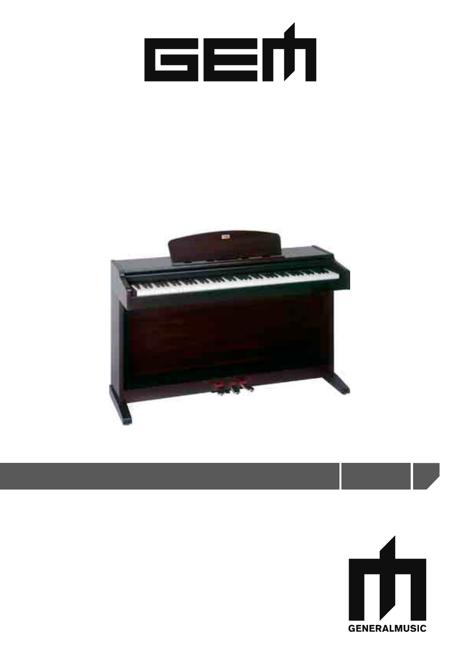 Generalmusic RP-700 User Manual | 12 pages