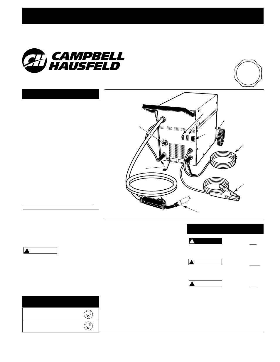 Campbell Hausfeld WG3020 User Manual | 48 pages