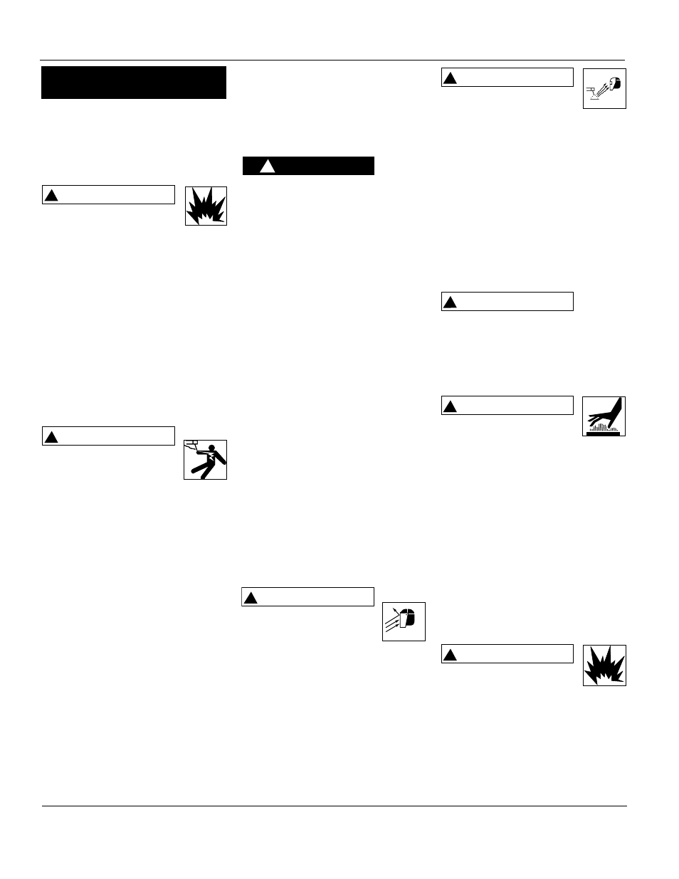 Peligro, Advertencia, Medidas de seguridad | Campbell Hausfeld WG3020 User Manual | Page 34 / 48