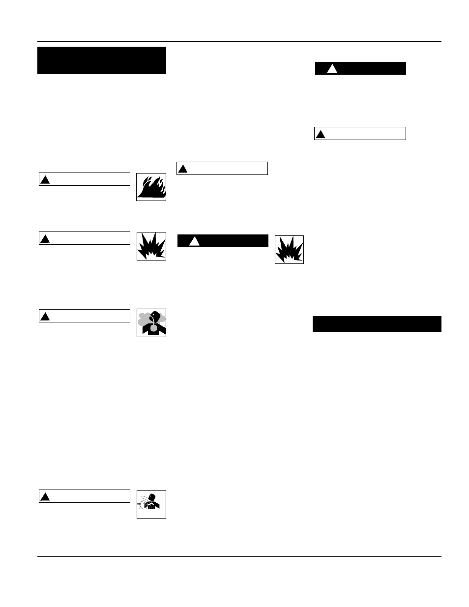 Peligro, Advertencia, Advertencia medidas de seguridad | Instalación | Campbell Hausfeld WG3020 User Manual | Page 35 / 48