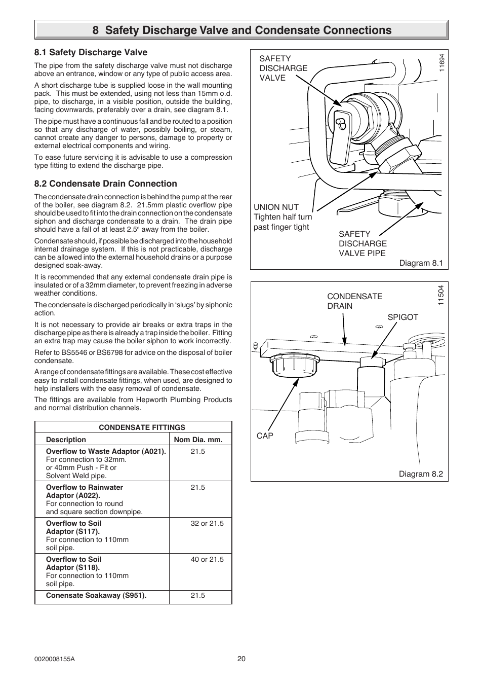 Glow-worm 18-30sxi Range User Manual | Page 20 / 48