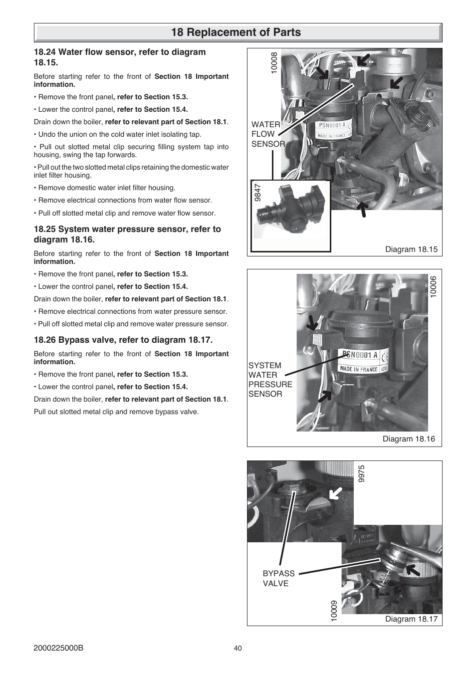 Glow-worm 23c User Manual | Page 40 / 44