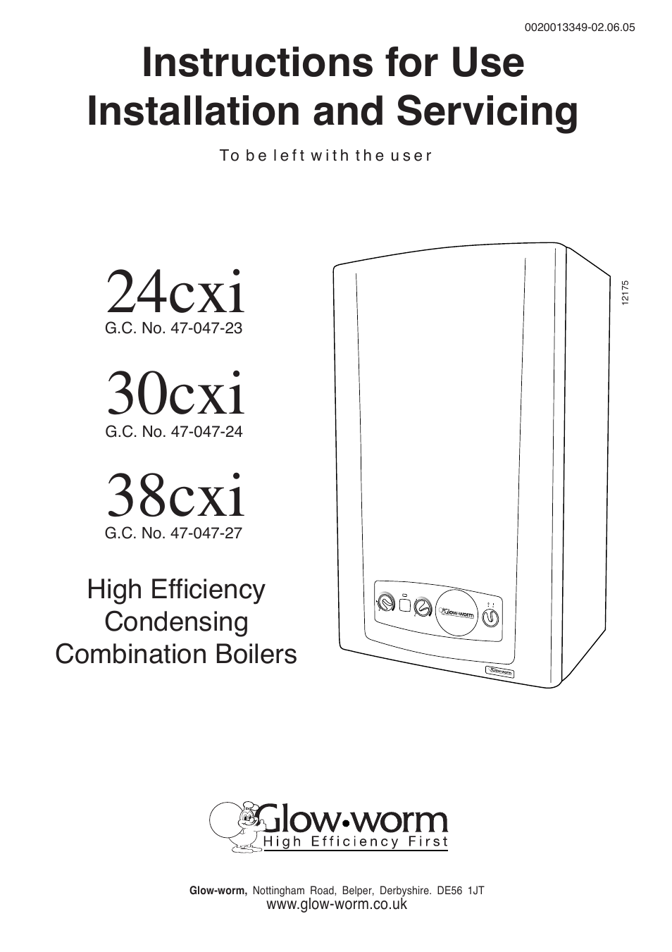 Glow-worm 24-38CXI Range User Manual | 52 pages