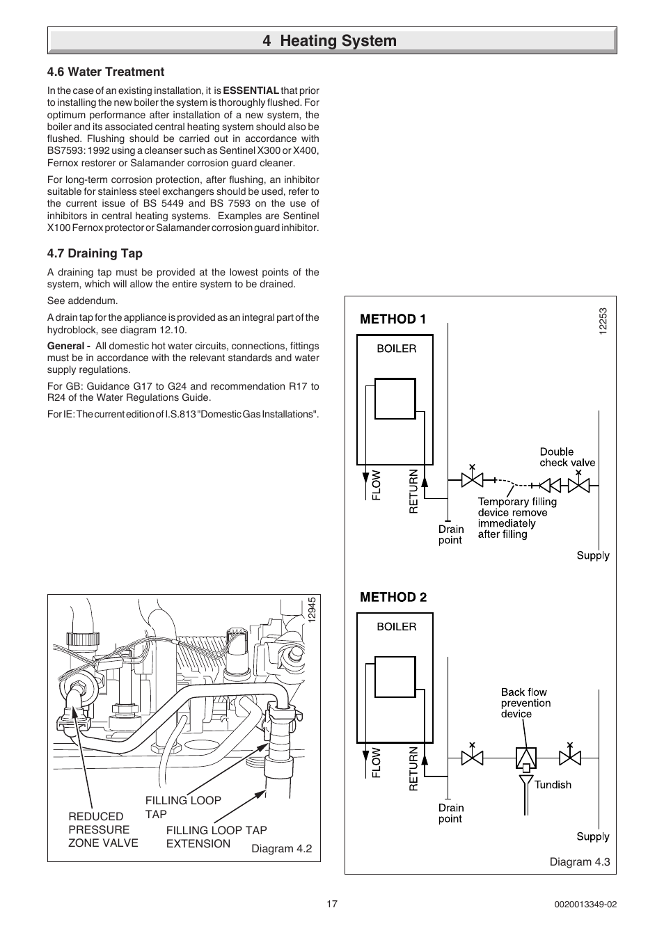 4 heating system | Glow-worm 24-38CXI Range User Manual | Page 17 / 52