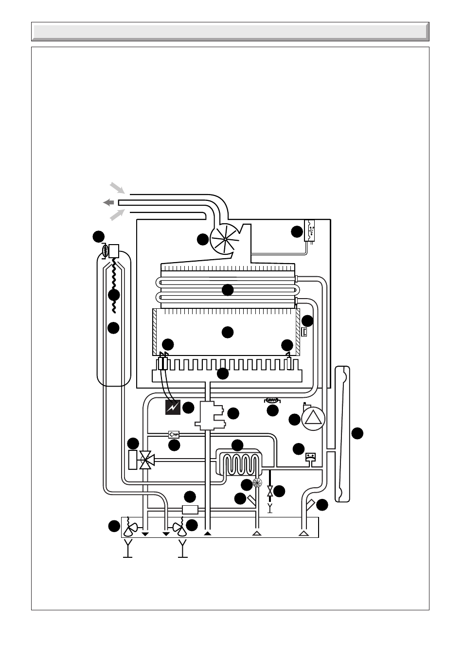 Ab e d c, 5 boiler schematic | Glow-worm 30ci Plus User Manual | Page 13 / 56