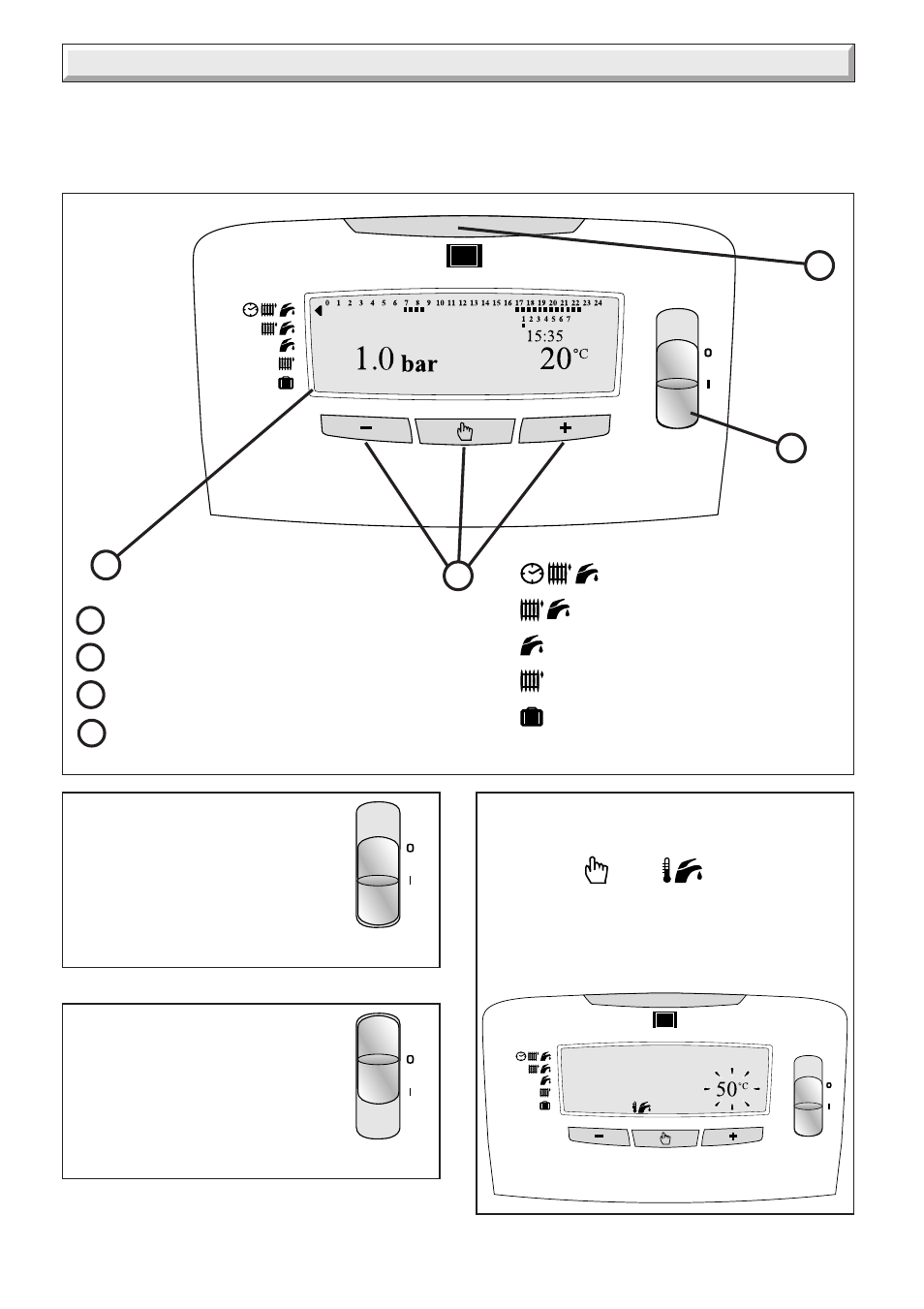 Controls and lighting | Glow-worm 30ci Plus User Manual | Page 7 / 56