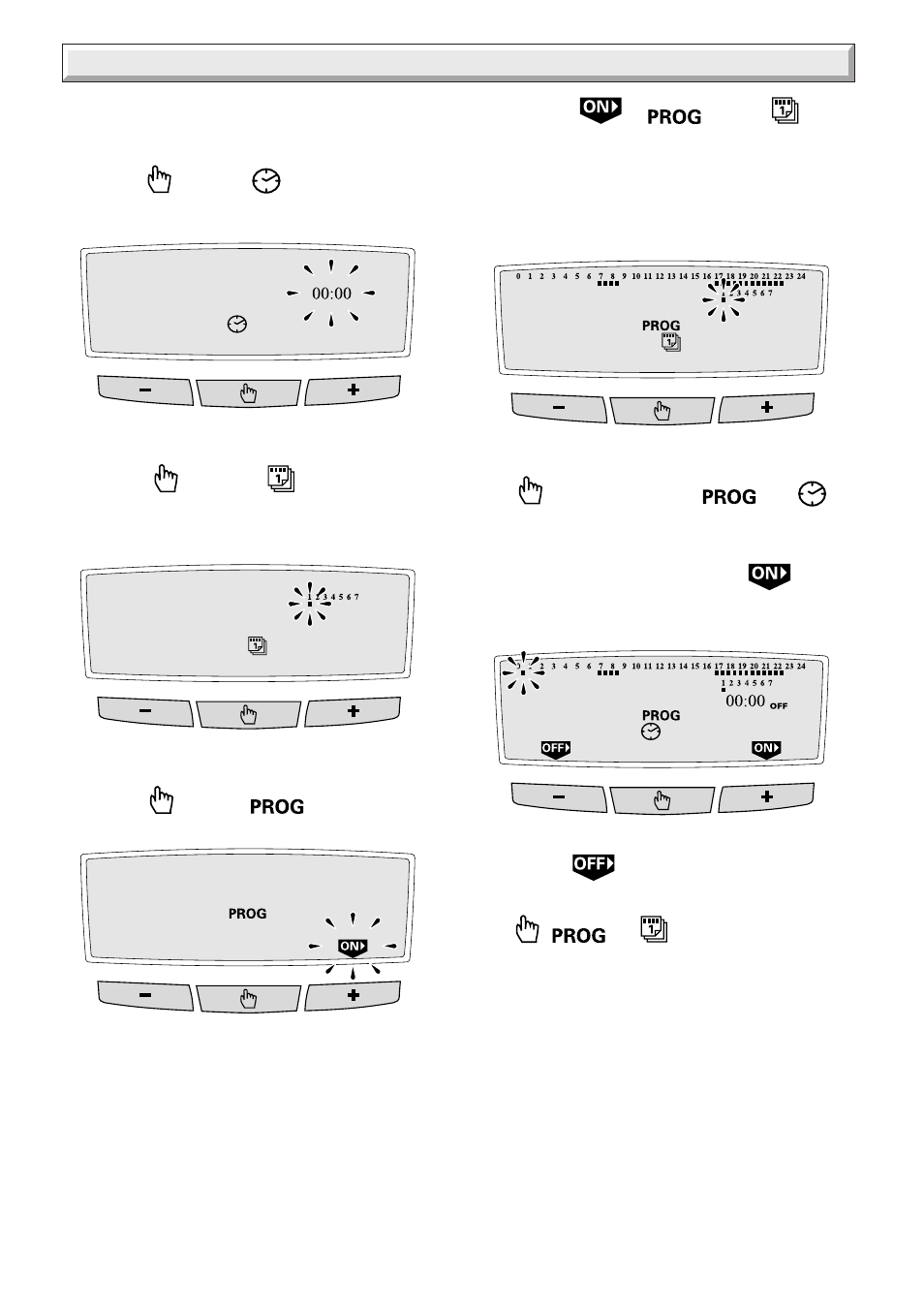 Programmer instructions for use | Glow-worm 30ci Plus User Manual | Page 9 / 56