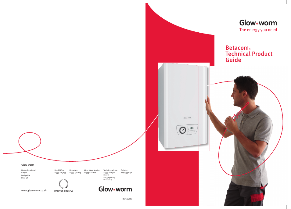 Glow-worm Betacom2 User Manual | 8 pages