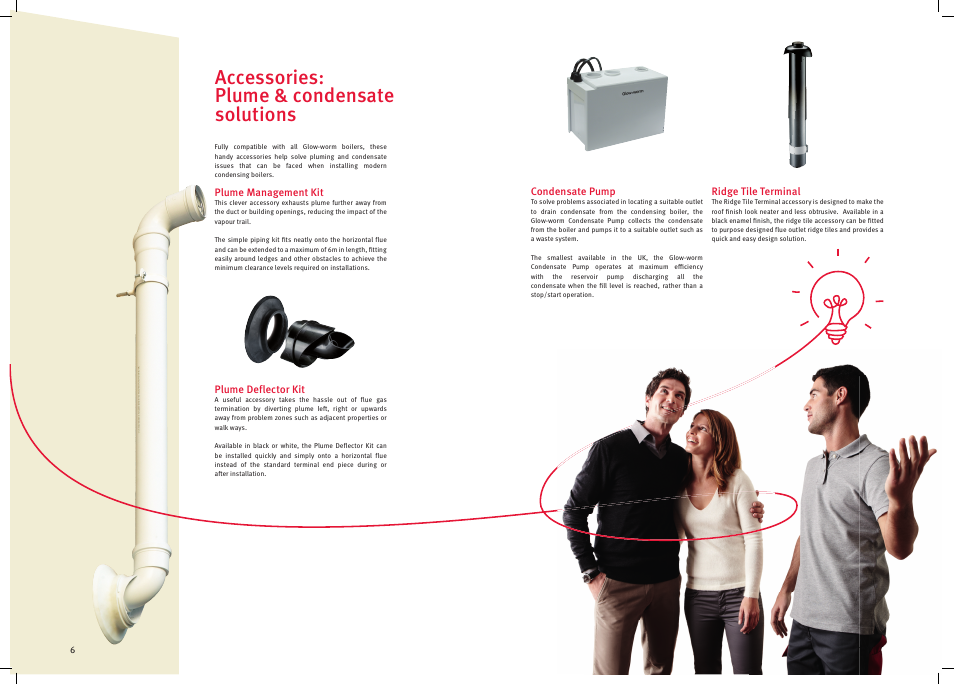 Accessories: plume & condensate solutions | Glow-worm Betacom2 User Manual | Page 4 / 8