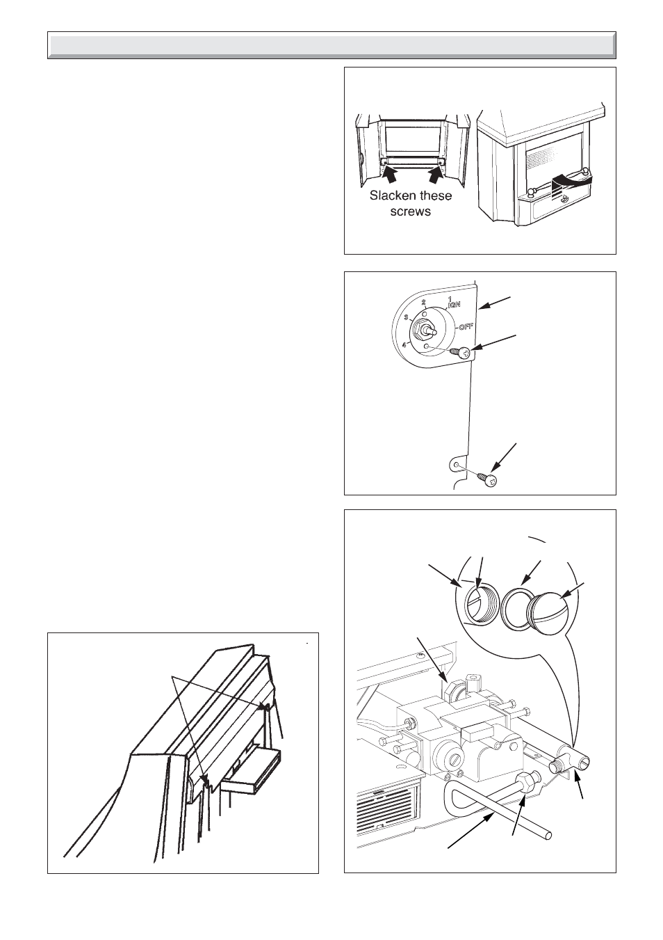 4 fire front preparation | Glow-worm Black Beauty 4 User Manual | Page 9 / 20