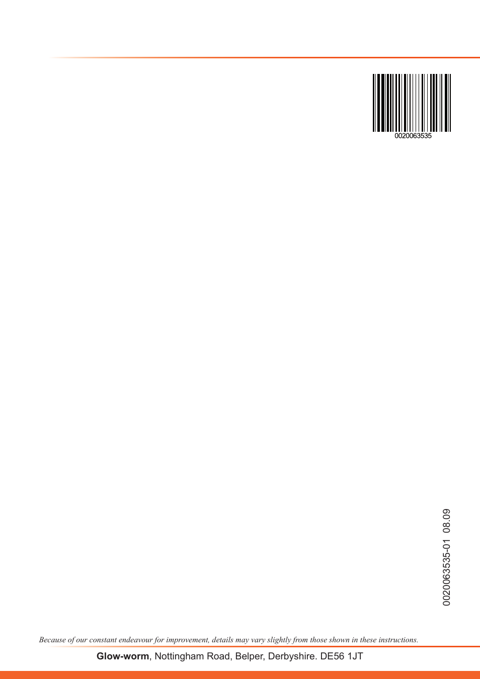 Glow-worm Clearly Heat Recovery User Manual | Page 32 / 32