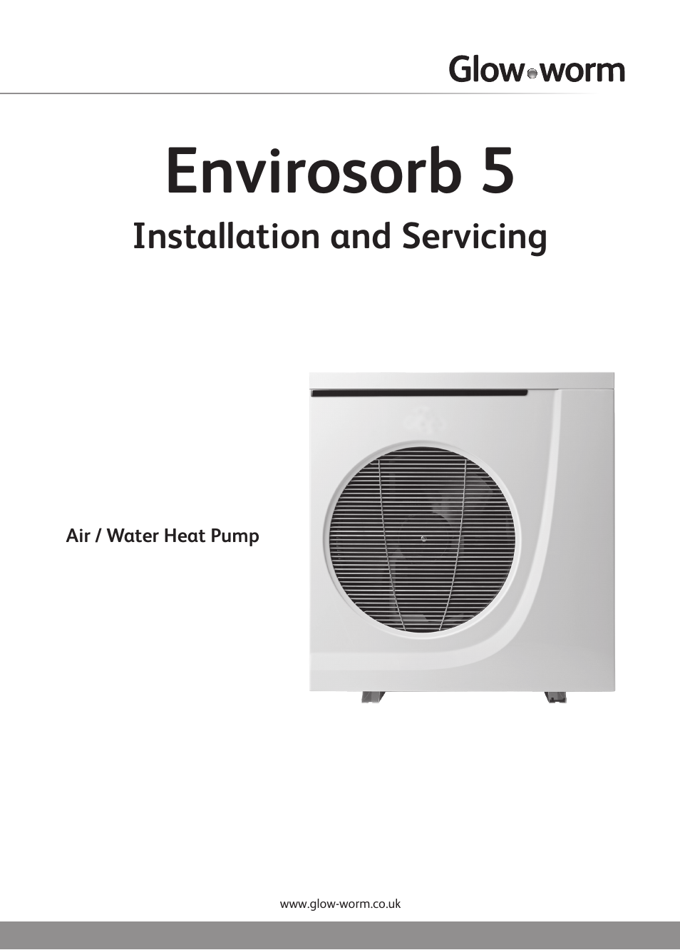 Glow-worm Clearly Heat Pumps 5kW User Manual | 28 pages