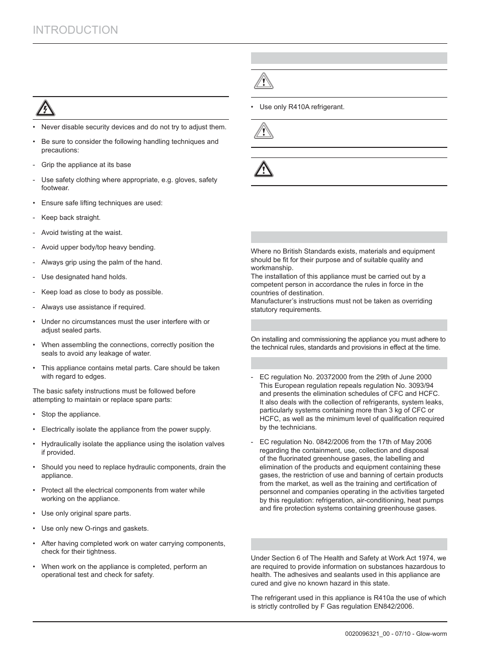 Introduction | Glow-worm Clearly Heat Pumps - Standalone Module System User Manual | Page 10 / 40