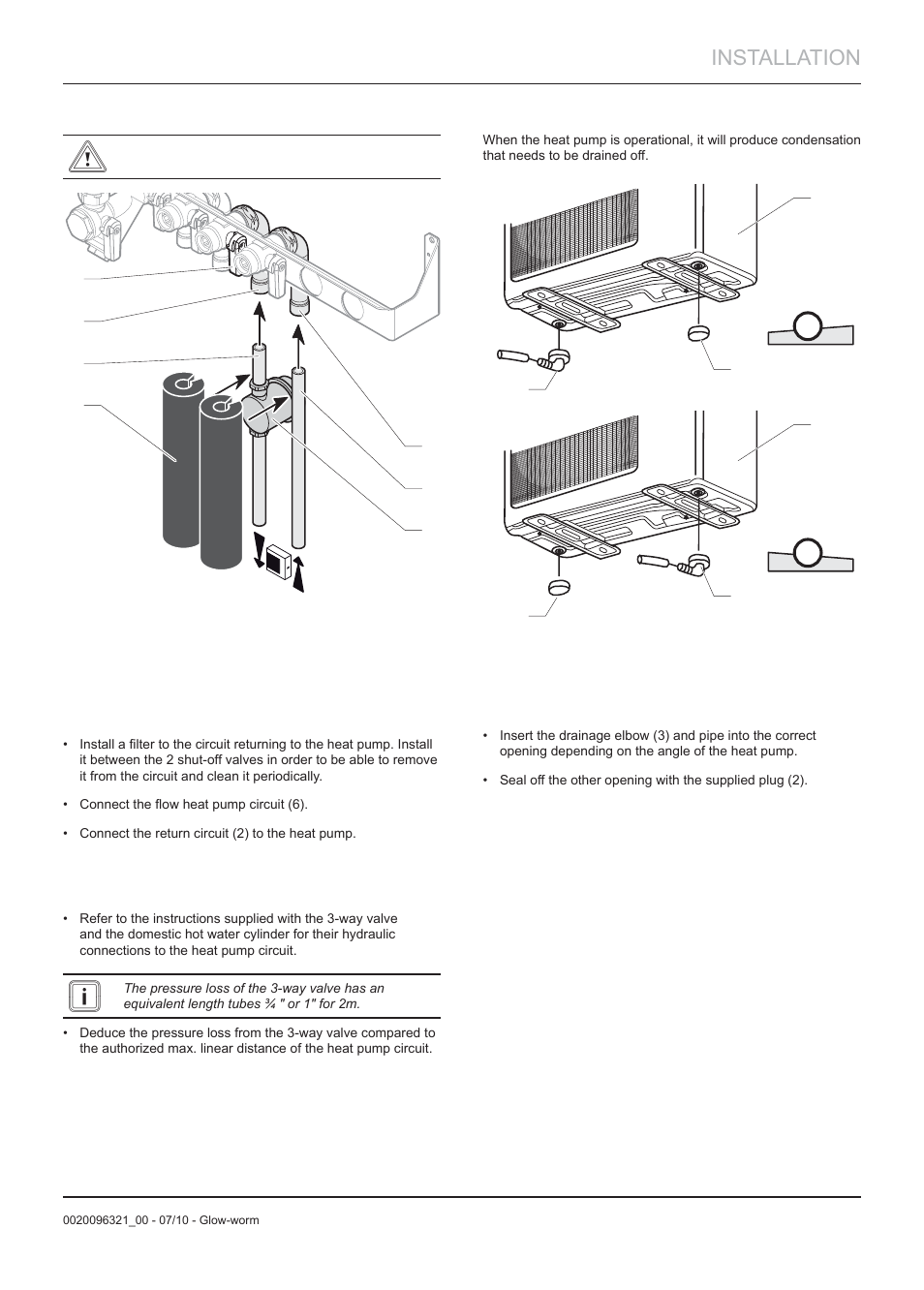 Installation | Glow-worm Clearly Heat Pumps - Standalone Module System User Manual | Page 13 / 40