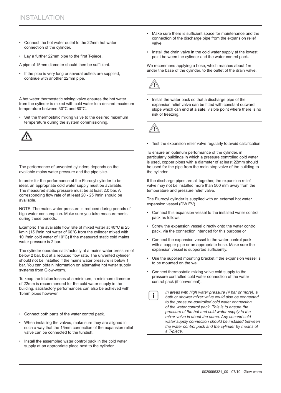 Installation | Glow-worm Clearly Heat Pumps - Standalone Module System User Manual | Page 16 / 40