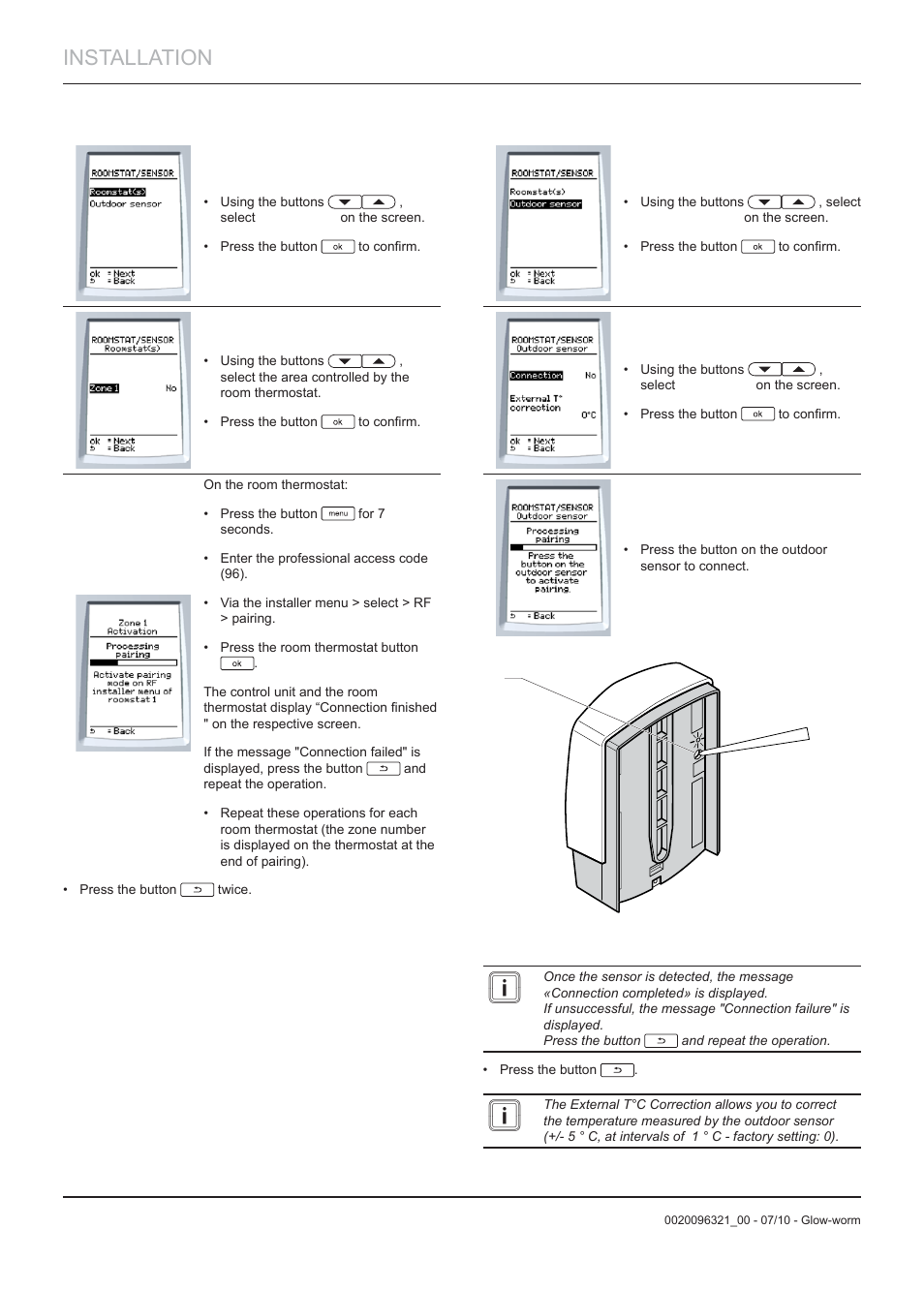Installation | Glow-worm Clearly Heat Pumps - Standalone Module System User Manual | Page 24 / 40