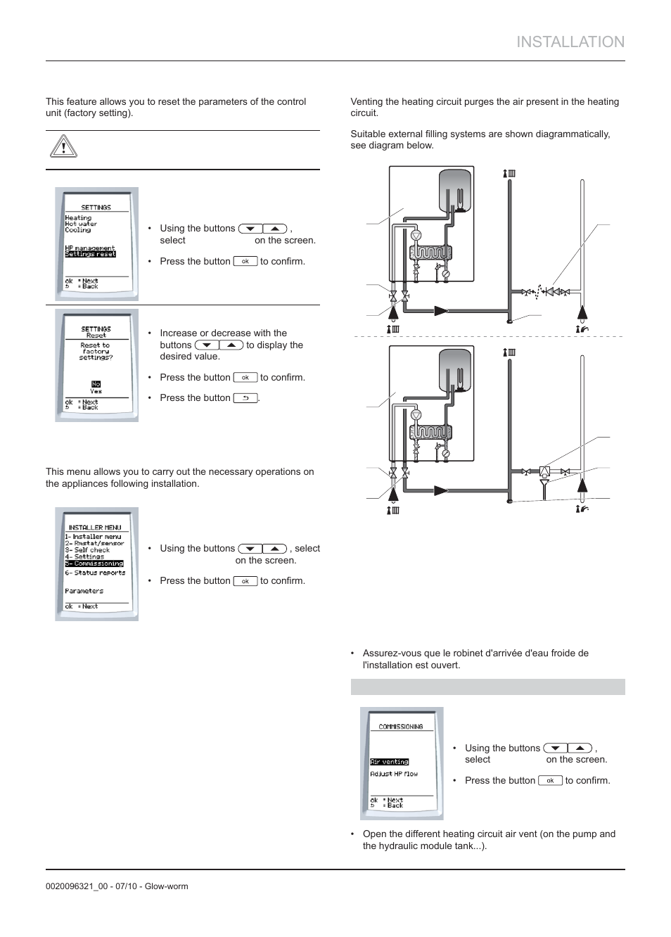 Installation | Glow-worm Clearly Heat Pumps - Standalone Module System User Manual | Page 27 / 40