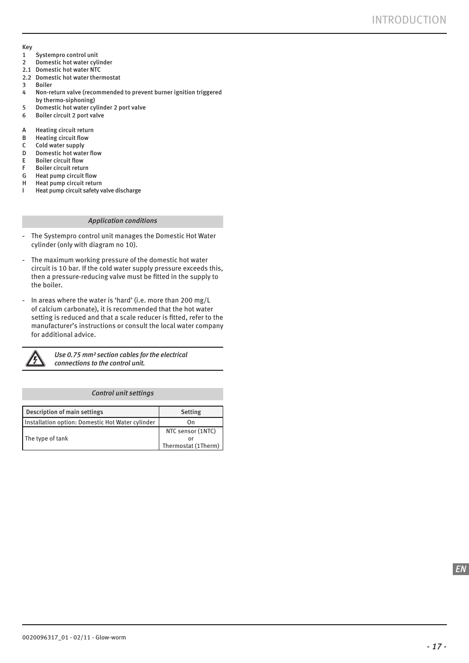 Introduction | Glow-worm Clearly Hybrid - Universal Module System User Manual | Page 19 / 36