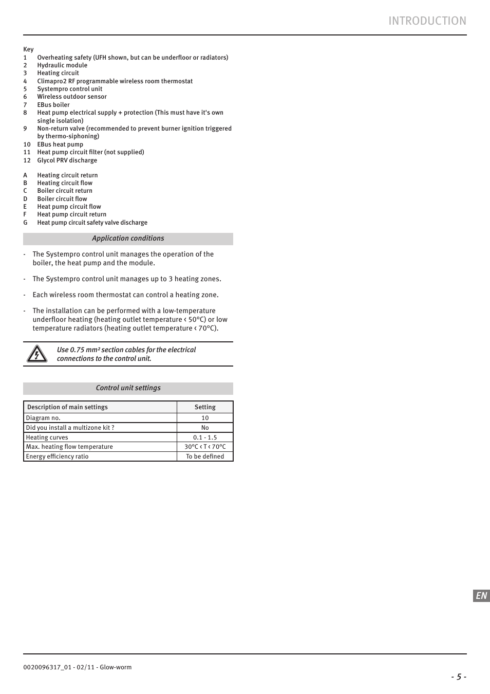Introduction | Glow-worm Clearly Hybrid - Universal Module System User Manual | Page 7 / 36