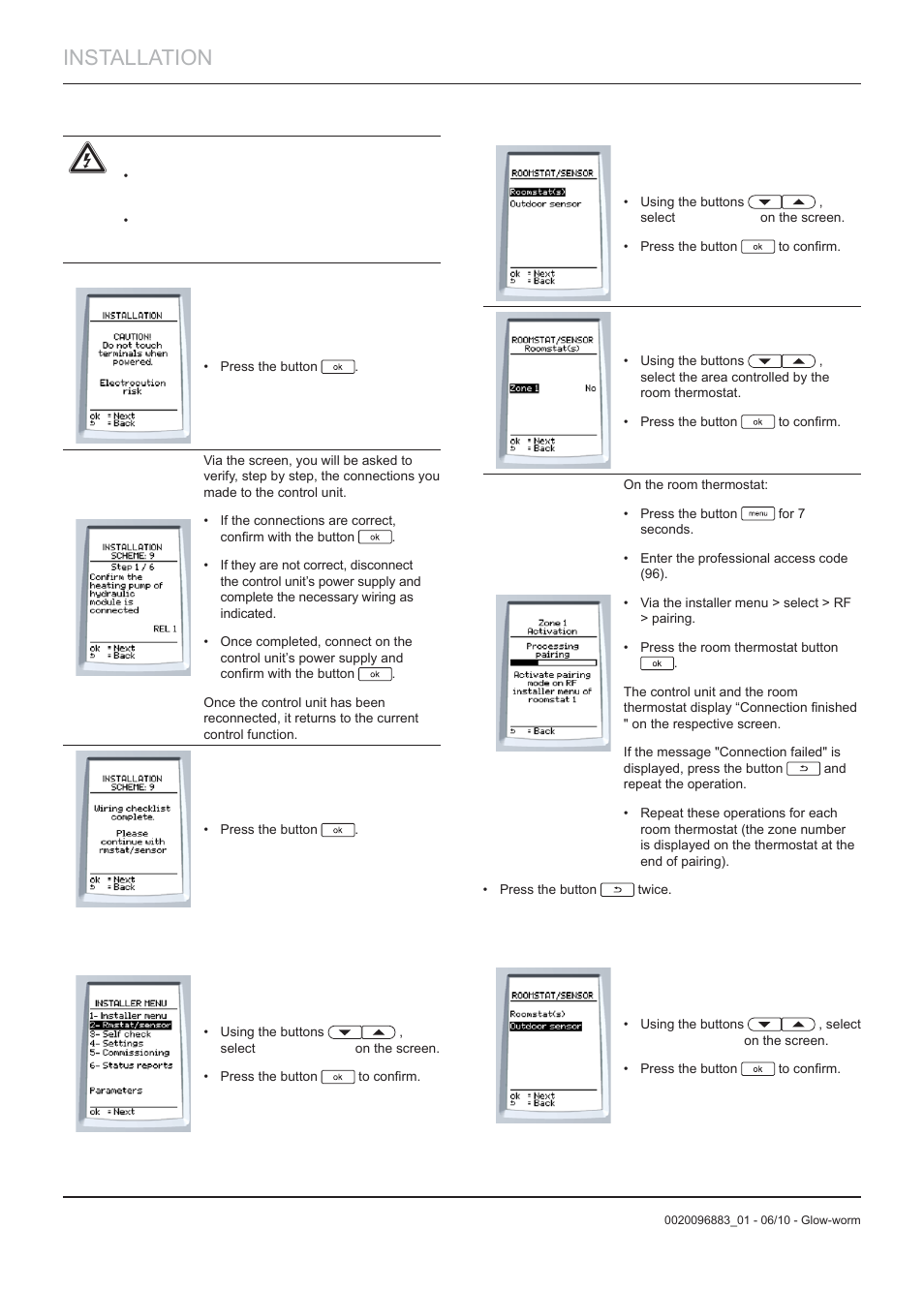 Installation | Glow-worm Clearly Hybrid - Compact System User Manual | Page 20 / 36