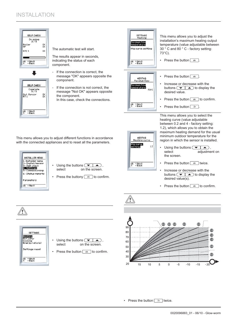 Installation | Glow-worm Clearly Hybrid - Compact System User Manual | Page 22 / 36