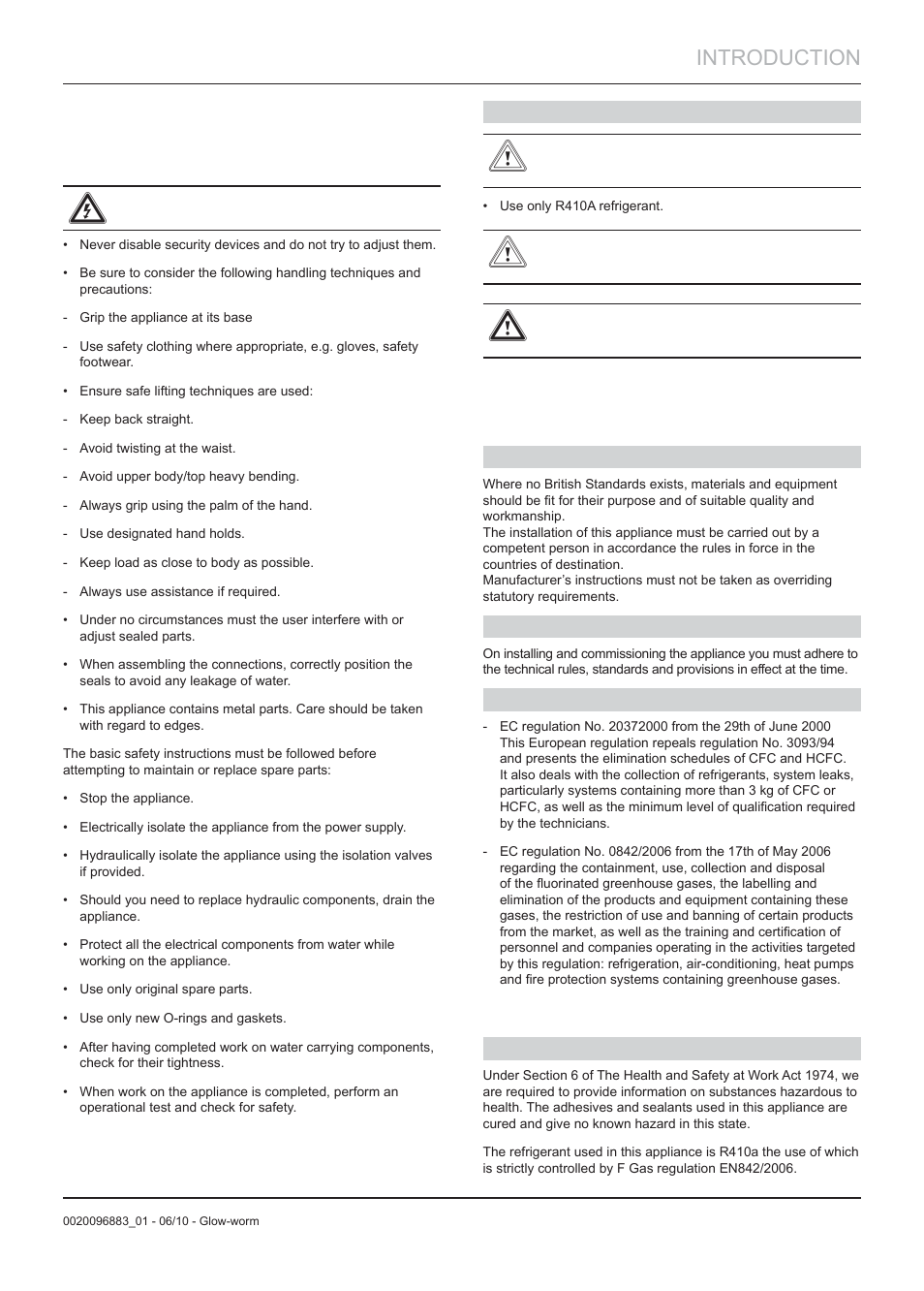 Introduction | Glow-worm Clearly Hybrid - Compact System User Manual | Page 9 / 36