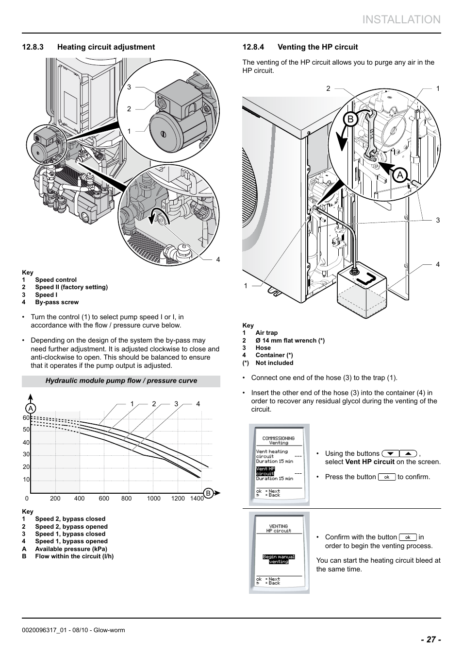 Installation | Glow-worm Clearly Hybrid - Back-up Module System User Manual | Page 29 / 40